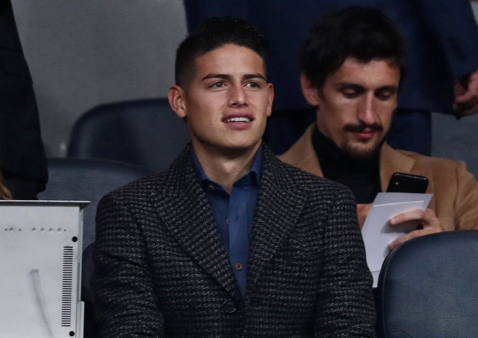Arsenal Suffer Blow In Their Pursuit Of James Rodriguez