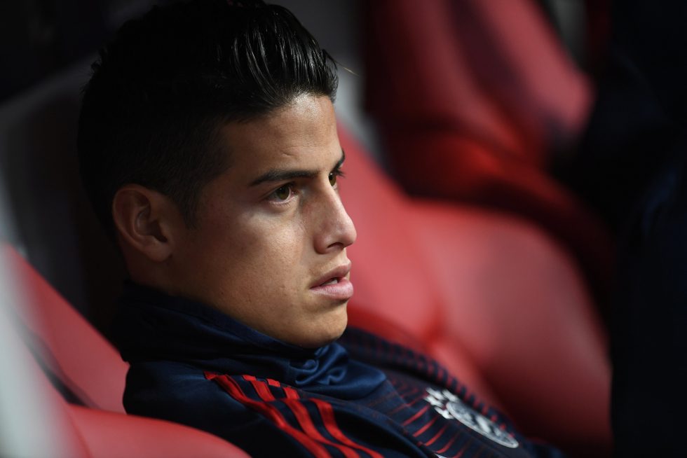 James Rodriguez To Complete £63m Arsenal Move : Reports