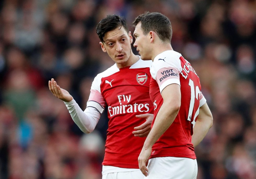 Unai Emery's Vague Reply For Excluding Mesut Ozil In West Ham Loss