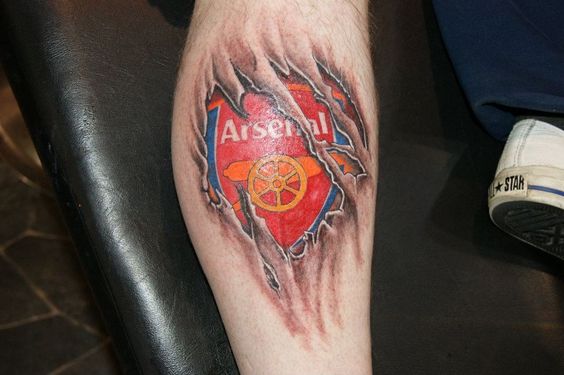 Arsenal Tattoos Arm