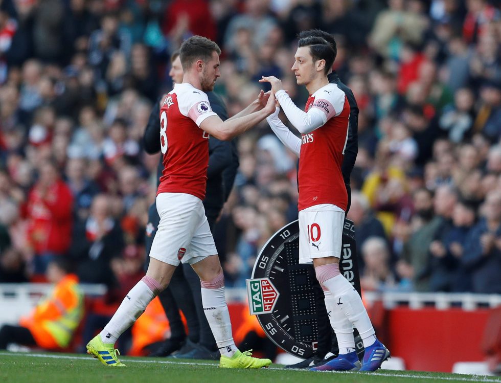 Mesut Ozil's Behaviour During Southampton Win Should Tell You About His Arsenal Future