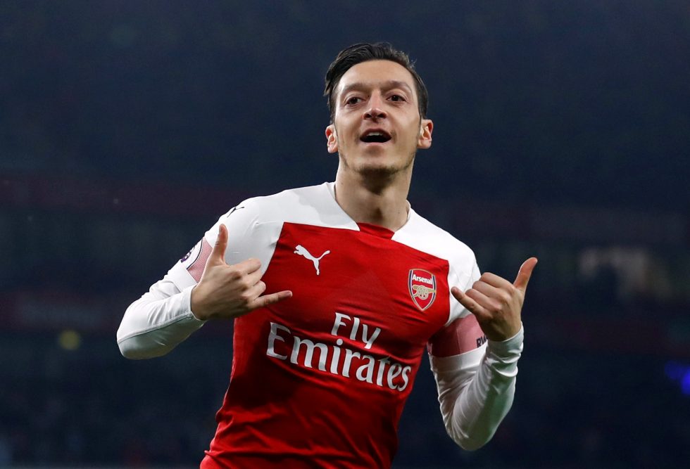 Unai Emery Claims Mesut Ozil Is In A Better Place After Bournemouth Victory