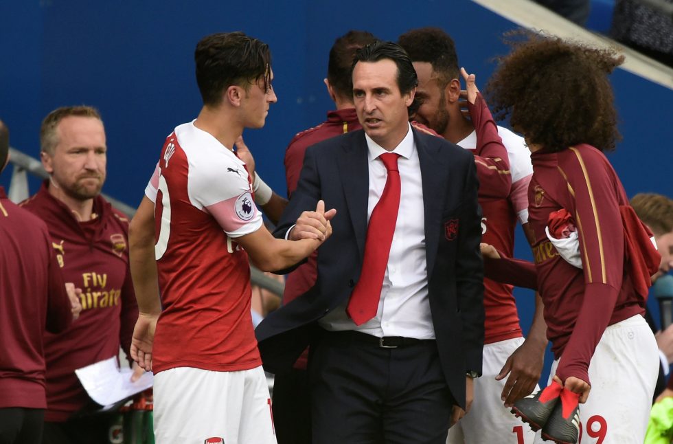 Unai Emery Demands Mesut Ozil To Be Fit In Order To Be Selected