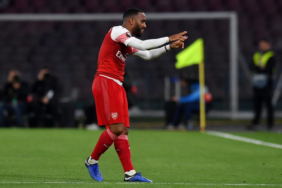 Emery hits back at Lacazette