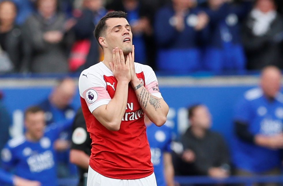 Granit Xhaka Frustrated After Arsenal Blew Chances To Boost Top Four Hopes