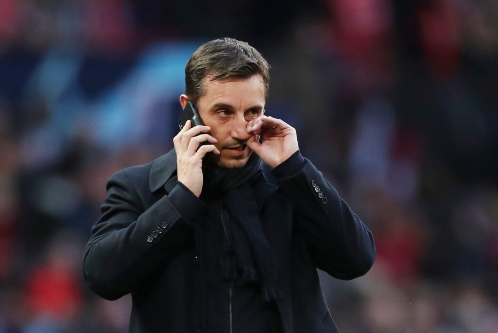 Neville impressed with Emery's debut season
