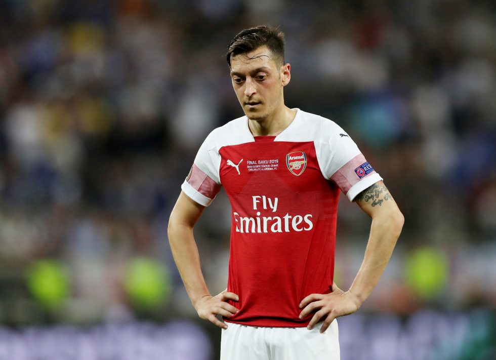 Mesut Ozil Slammed For 'Embarrassing' Display For Arsenal