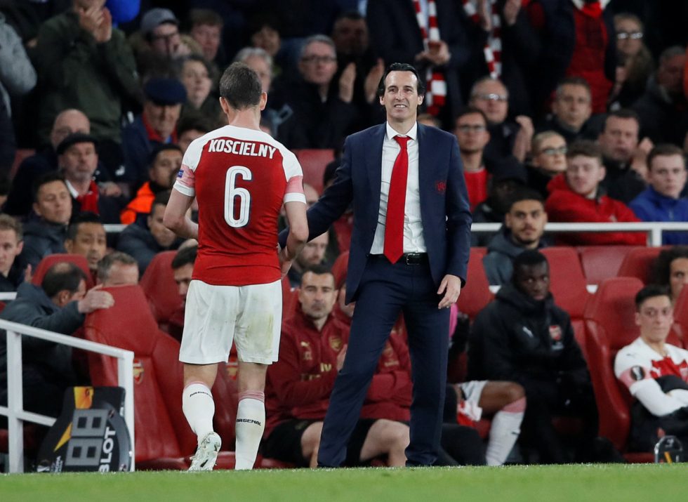 Emery looking at Holding to replace Koscielny