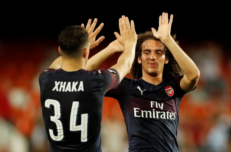 Matteo Guendouzi And Granit Xhaka