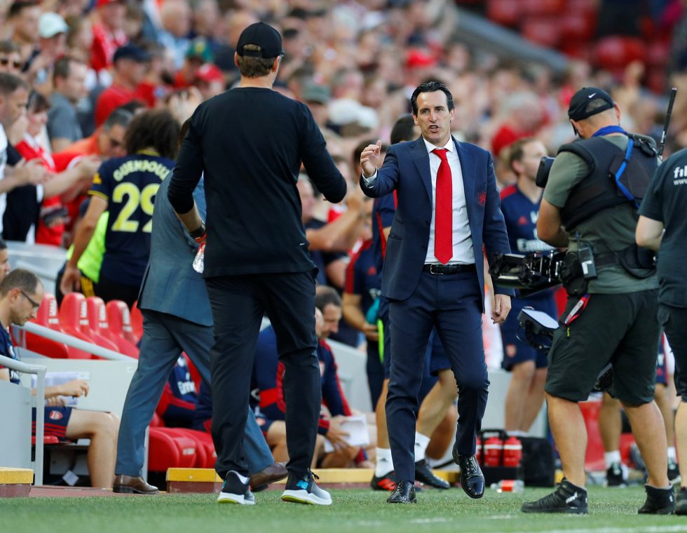 Unai Emery Picks Out Positives From 3-1 Liverpool Defeat