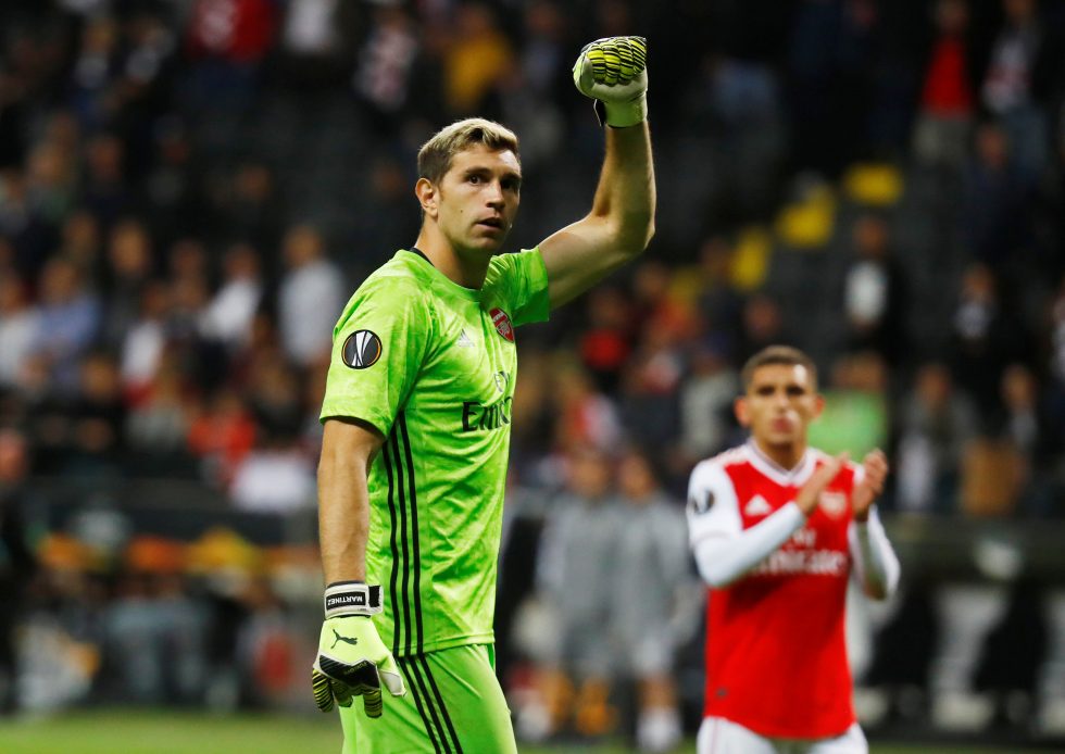 Arsenal’s Emiliano Martinez is set to receive international call-up