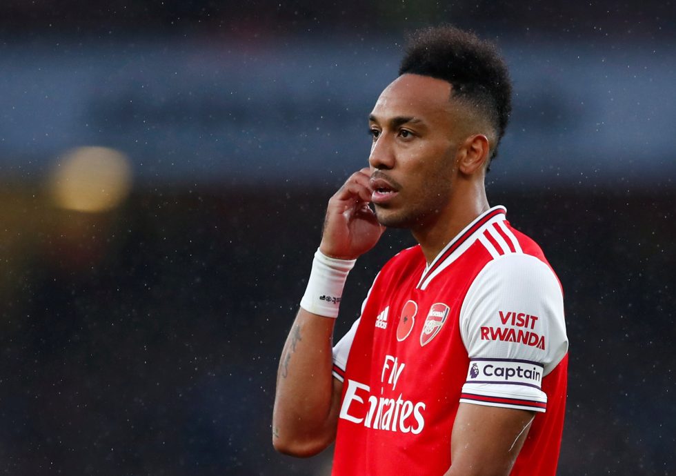 Arsenal could soon lose Pierre-Emerick Aubameyang due to club's poor form