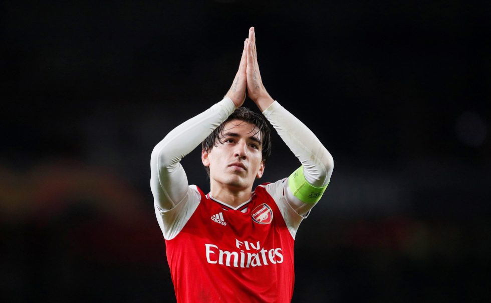 Arsenal defender Hector Bellerin sets sights on Serie A move