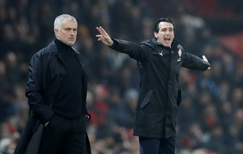 Jose Mourinho meets Arsenal chief Raul Sanllehi with Unai Emery close to exit