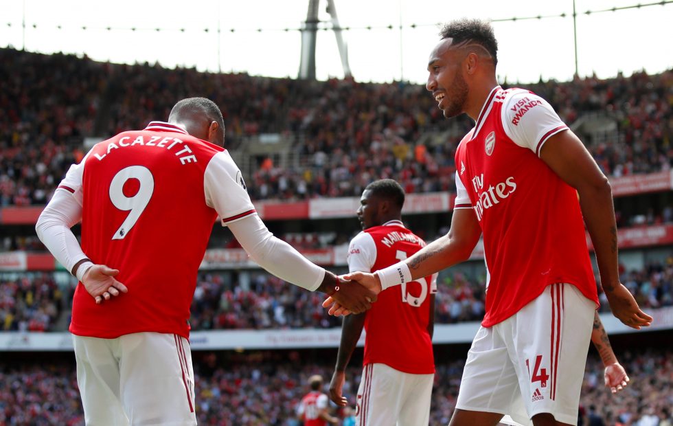 Lacazette backs Aubameyang to captain Arsenal