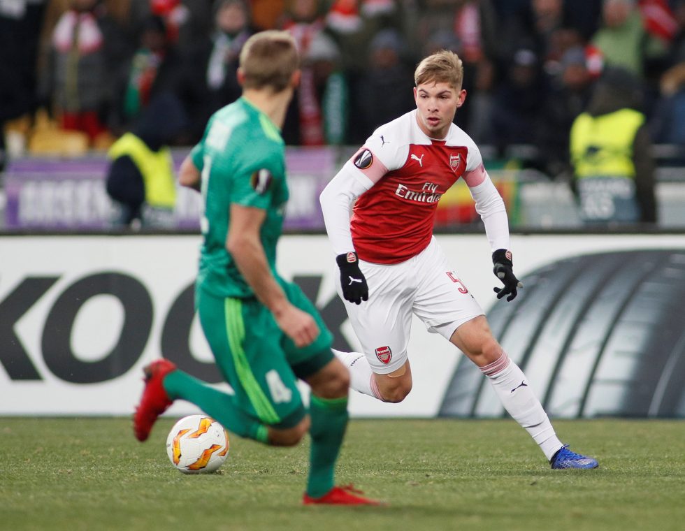 Arsenal Want To Send Emile Smith-Rowe Out On Loan