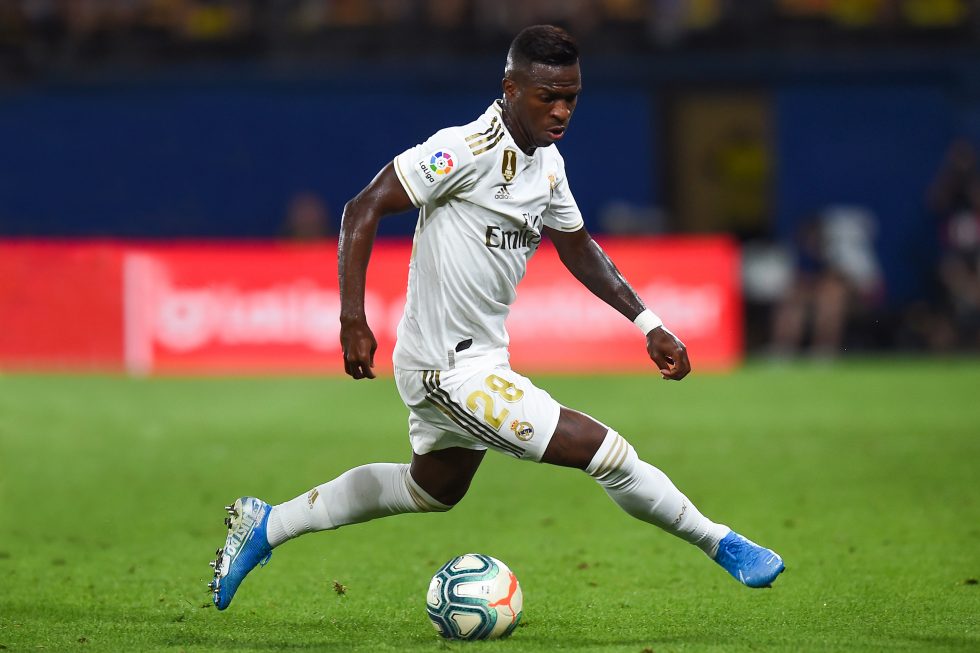 Arsenal enter race to sign unsettled Real Madrid youngster Vinicius