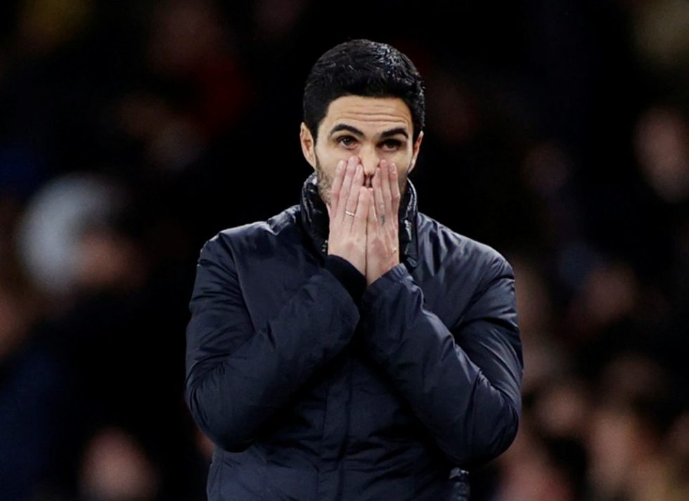 Arteta: It hurts...