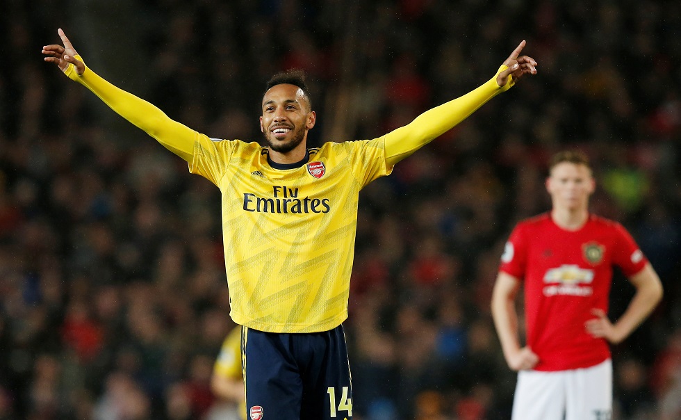 Manchester United Circling Arsenal For £50m Pierre-Emerick Aubameyang