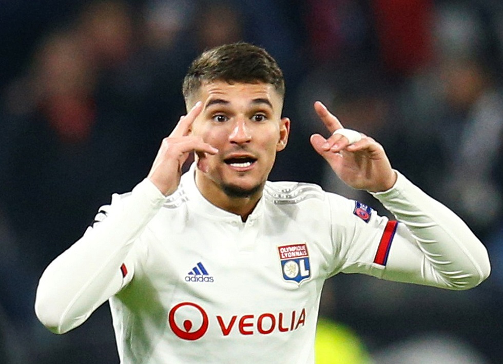 Arsenal Target Houssem Auoar Confirmed To Leave Lyon This Summer
