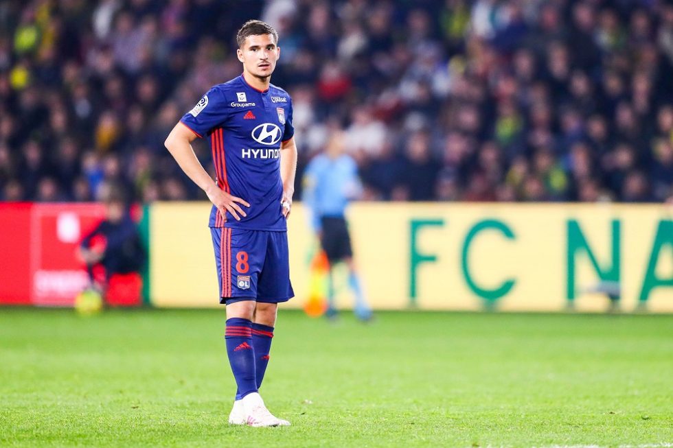 Houssem Aouar makes decision on his future after Lyon confirm Arsenal talks