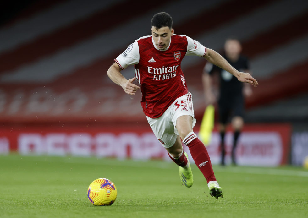 Mikel Arteta Defends His Selection Of Gabriel Martinelli