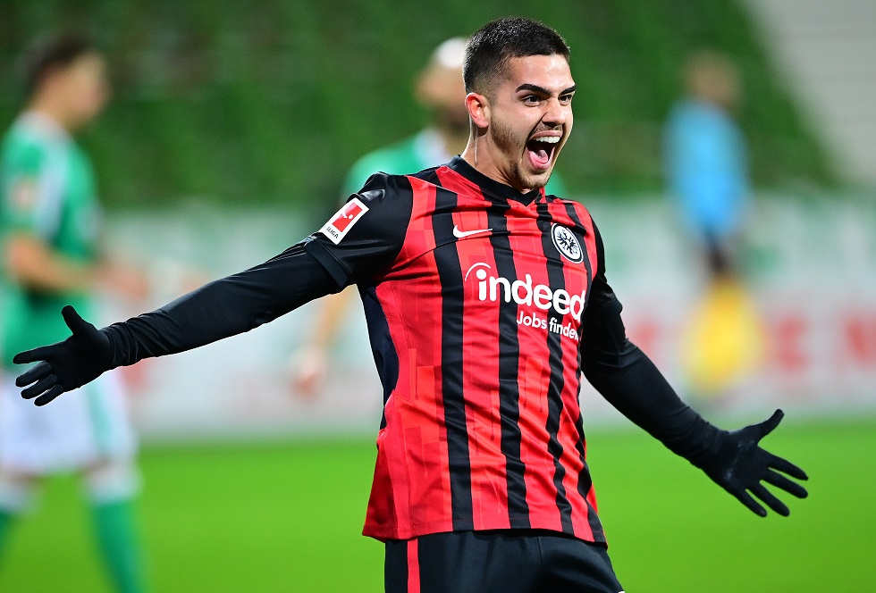 Arsenal Contact Enitracht Frankfurt Regarding Andre Silva