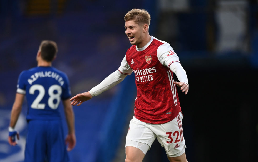 Arsenal Urged To Secure Emile Smith Rowe's Future Fast