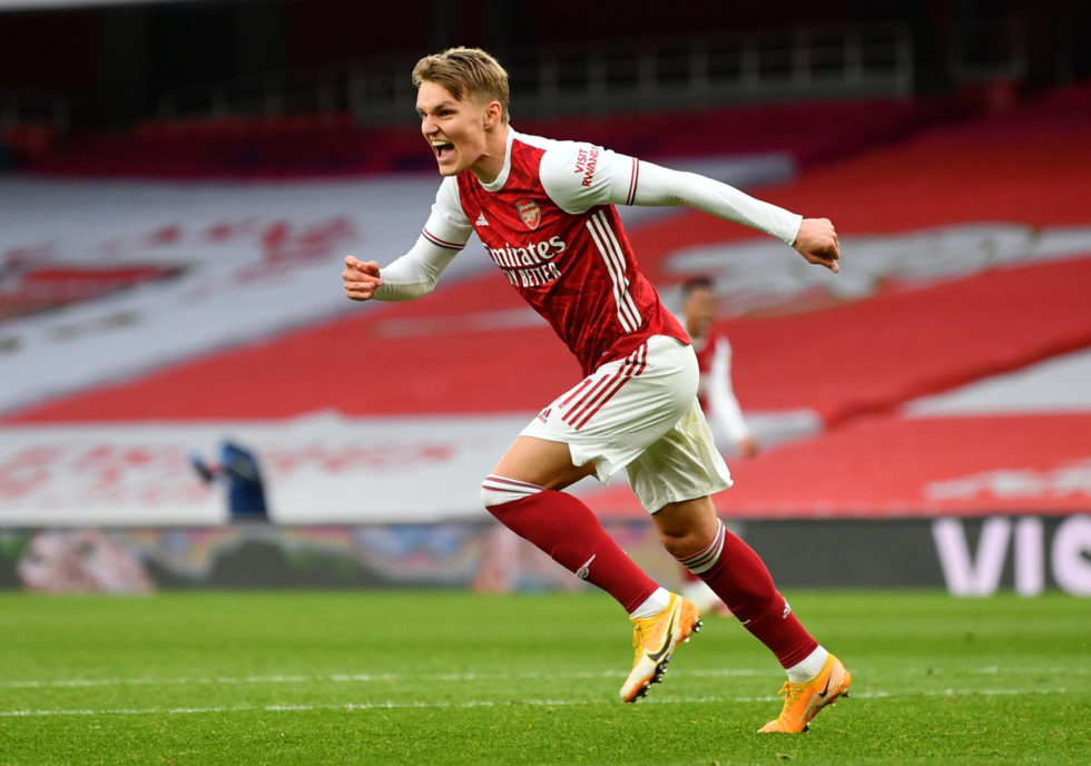 Arsenal questioned of the recent signing of Martin Odegaard