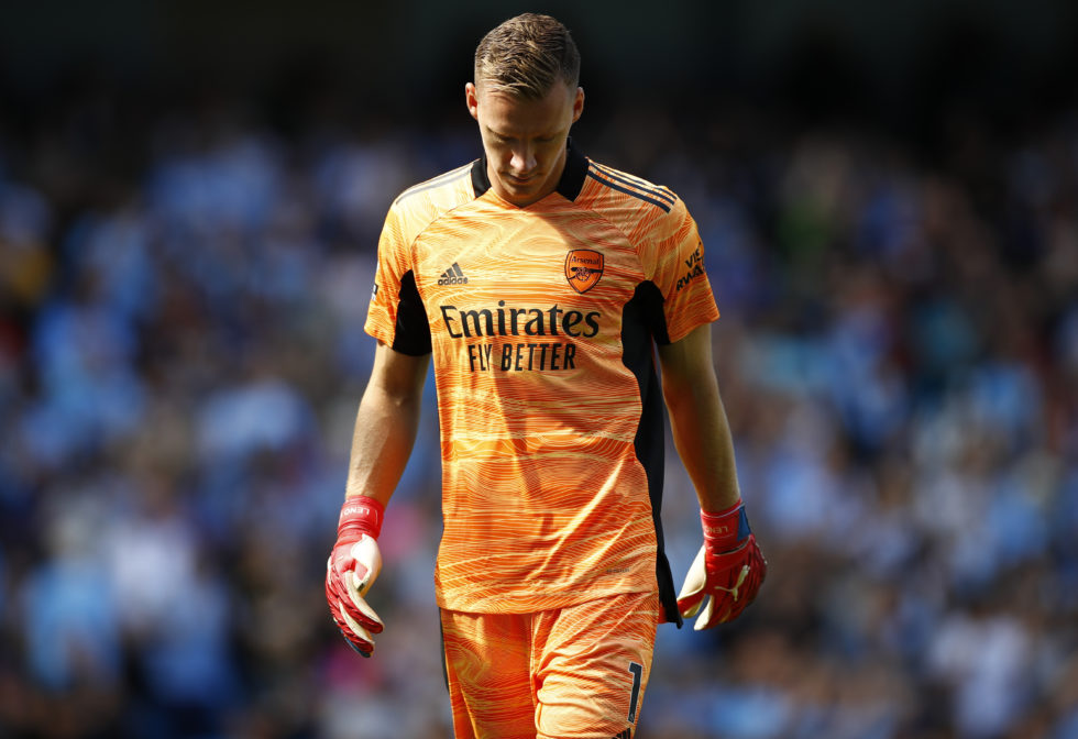 Inter Milan not interested in Arsenal's Bernd Leno