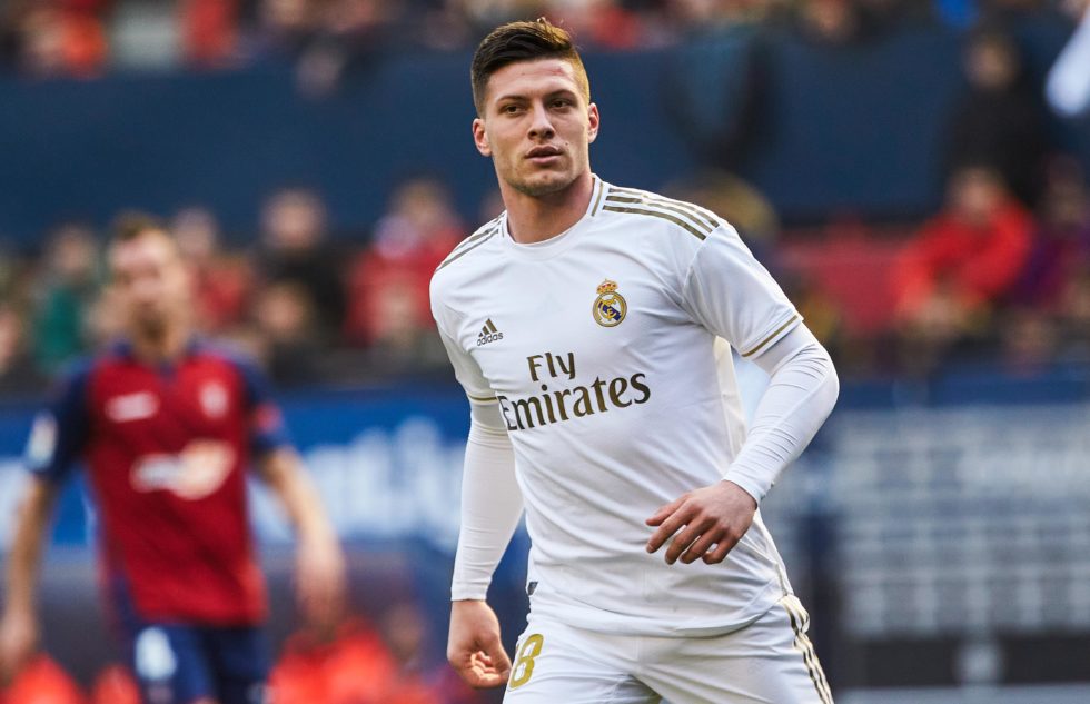 Luka Jovic is on Arsenal’s plans for next transfer window