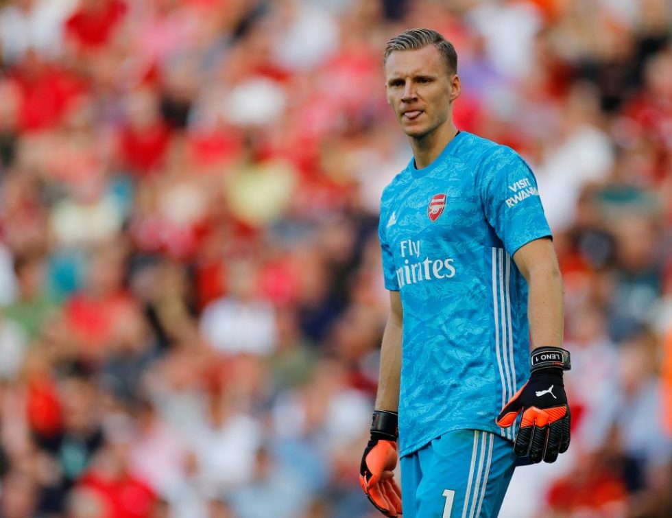 Mikel Arteta doesn't promise game time for Bernd Leno