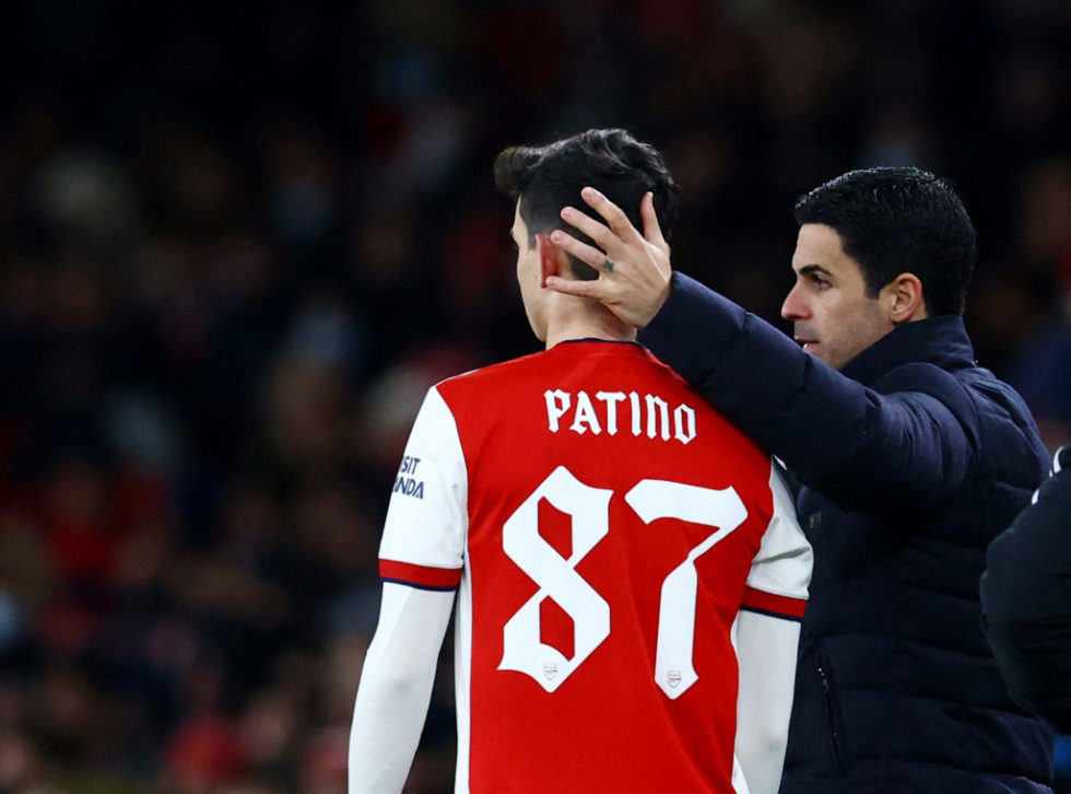 Mikel Arteta told to drop Charlie Patino after his difficult debut