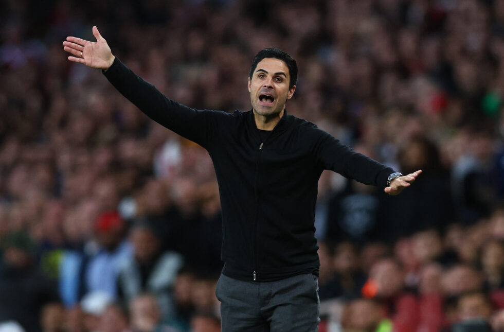 Mikel Arteta admits his touchline behavior is hard to watch