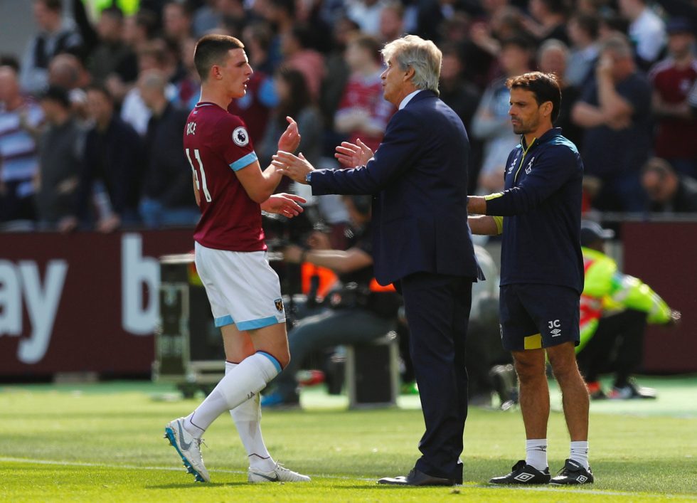 Arsenal could beat Chelsea in the race to sign Declan Rice