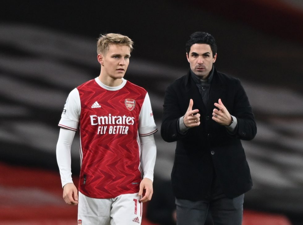 Martin Odegaard reveals how Arteta influenced him to join Arsenal