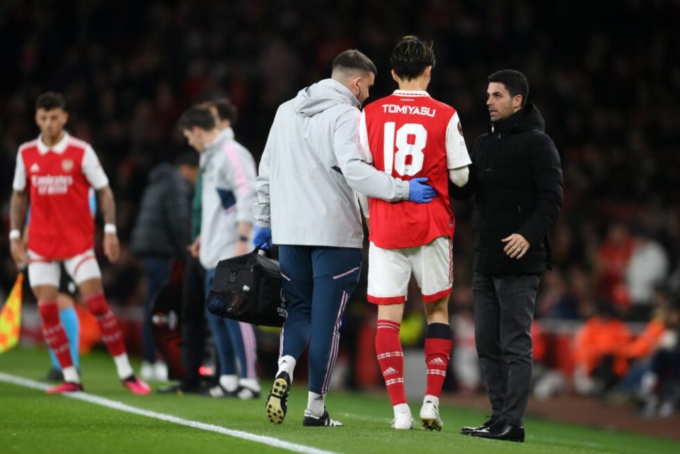 Arteta provides an update regarding Tomiyasu and Saliba's injury after the Palace win