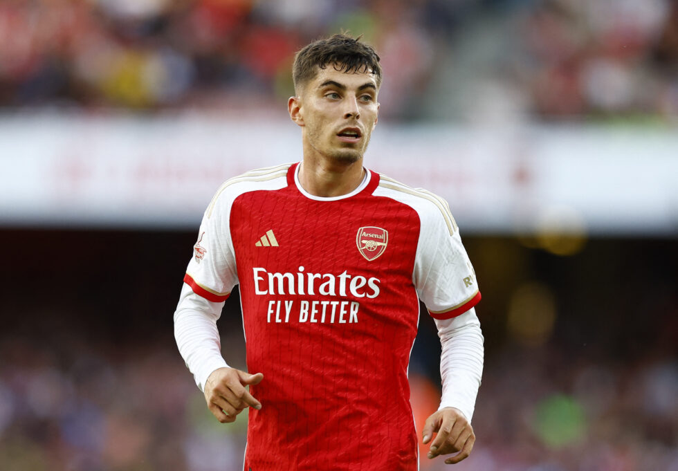 Kai Havertz is the second most expensive Arsenal player