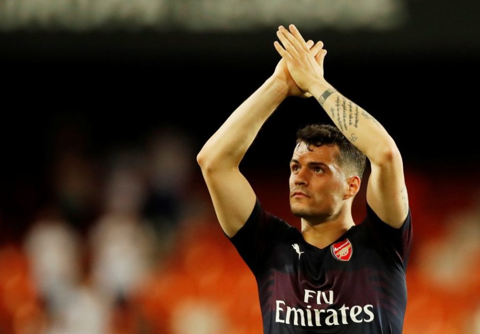 OFFICIAL: Granit Xhaka part ways with Arsenal to seal Bayer Leverkusen move