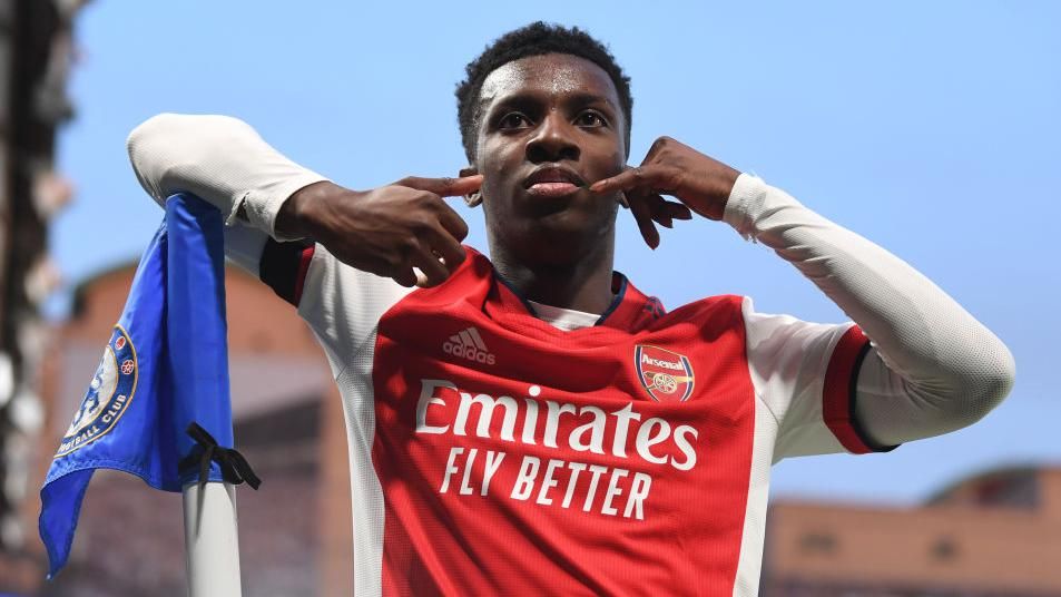 Arsenal legend tips Eddie Nketiah to join Man United