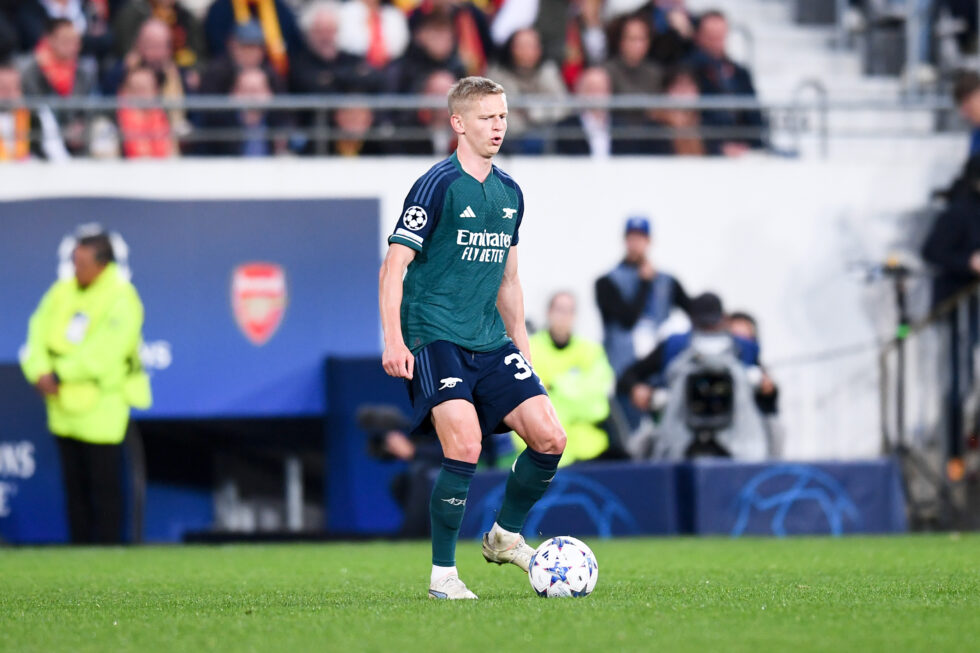 Mikel Arteta urged to move Zinchenko into midfield