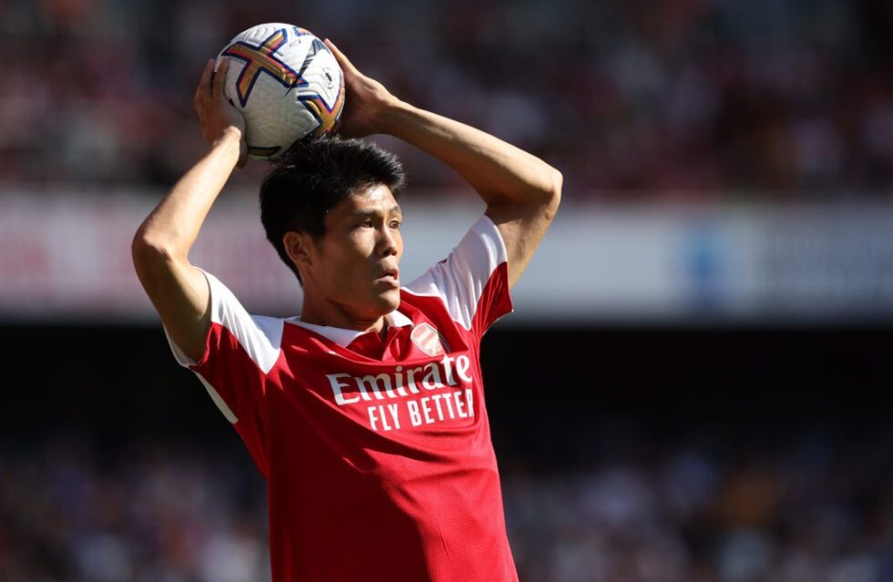 Mikel Arteta issues Takehiro Tomiyasu's injury update